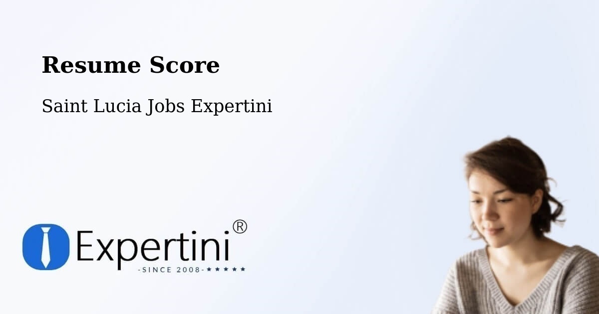 Resume Score & Job Description Match Tool – Volet - Saint Lucia Jobs Expertini